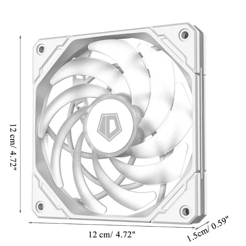 NO-12015-XT-ARGB 120mm wentylator ARGB wentylatory 5V 3-złącze pinowe synchronizacja wewnętrzne wentylatory zarządzanie kablami cichy wentylator wentylator PWM