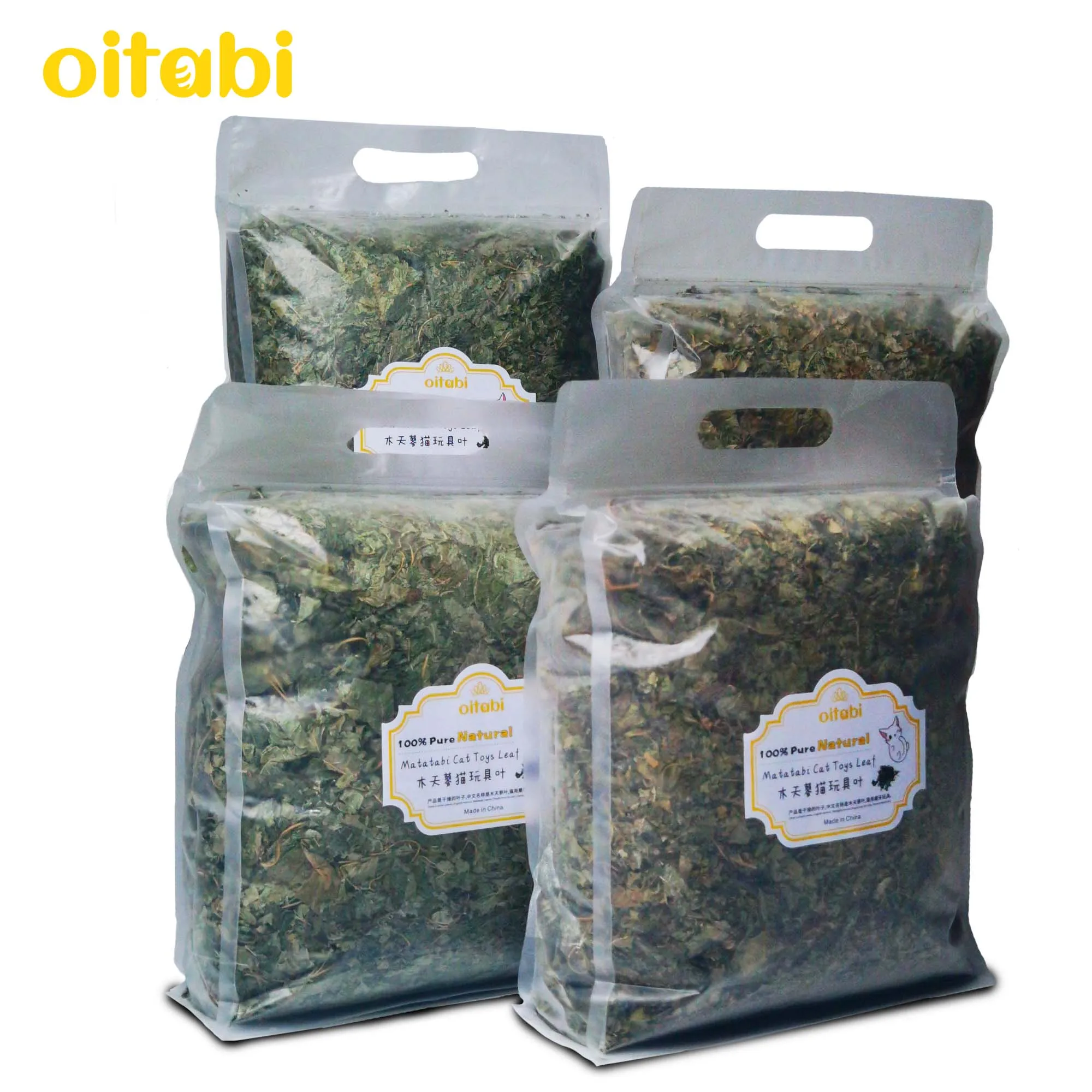 

Oitabi 1950g Silvervine Leaves, Cat Chew Snacks, Matatabi leaves for Indoor Cats, Kitten Teething Interactive Toys for Cats