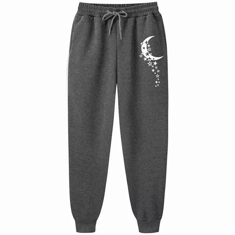 Womens Pants Loose Long Pants New Heart Printed Drawstring Outwear Joggers Trousers All Seasons Sweatpants Jogging Pants