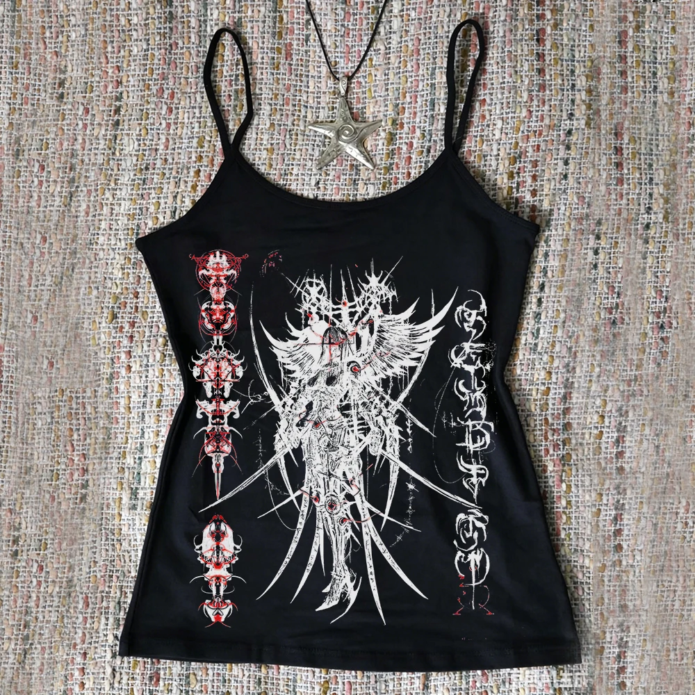 Kaos Grafis Y2k Atasan Crop To - Women'S Fashion From The 90S ulasan dan harga