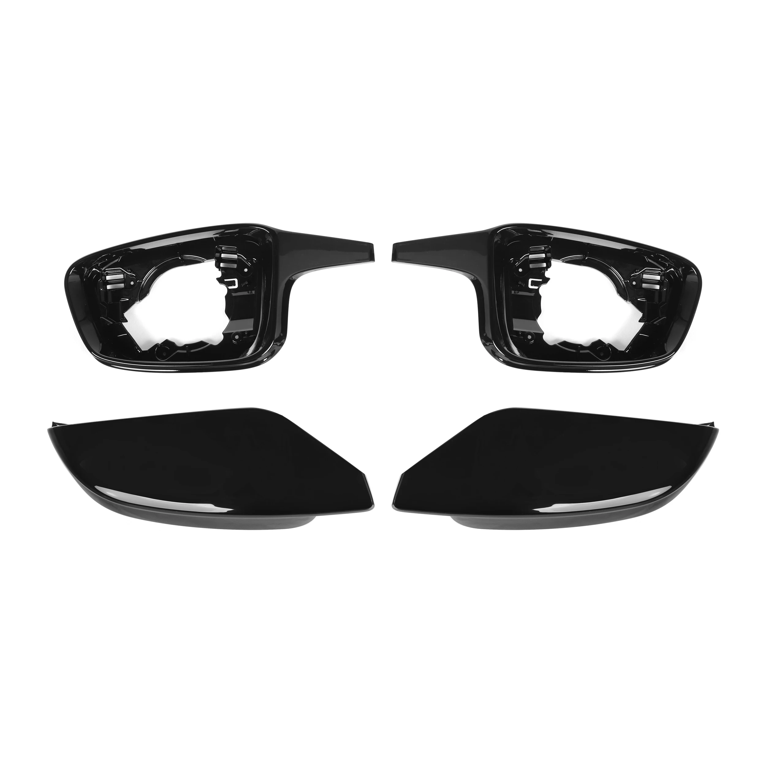 Hot-selling Black Replacement M4 Style Side Mirror Cover 4PCS For BMW G14/G15/G16/G20/G22/G23/G28/G30/G38 LHD Mirror caps