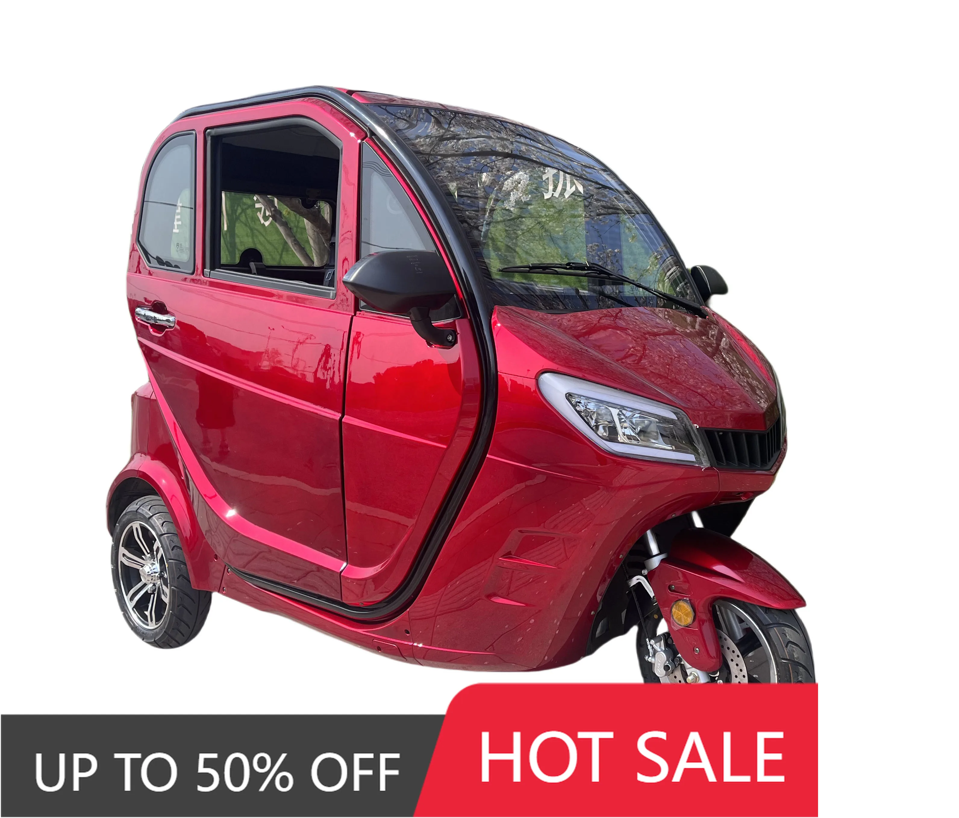 TTY EEC three wheeled electric tricycle for sale Low priced tricycle 3wheeled electric scooter Adult