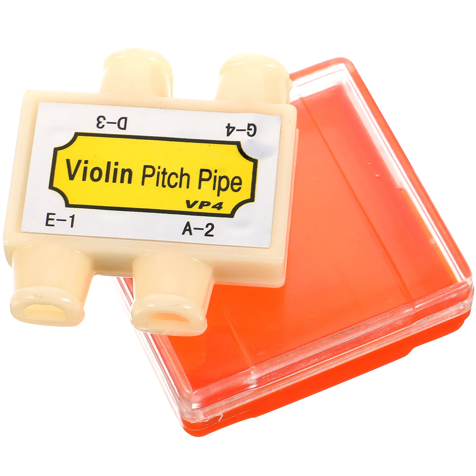 

Four Proofreader Portable Plastic Musical Instrument Tuner for Violin Viola Four Holes Correspond Sturdy