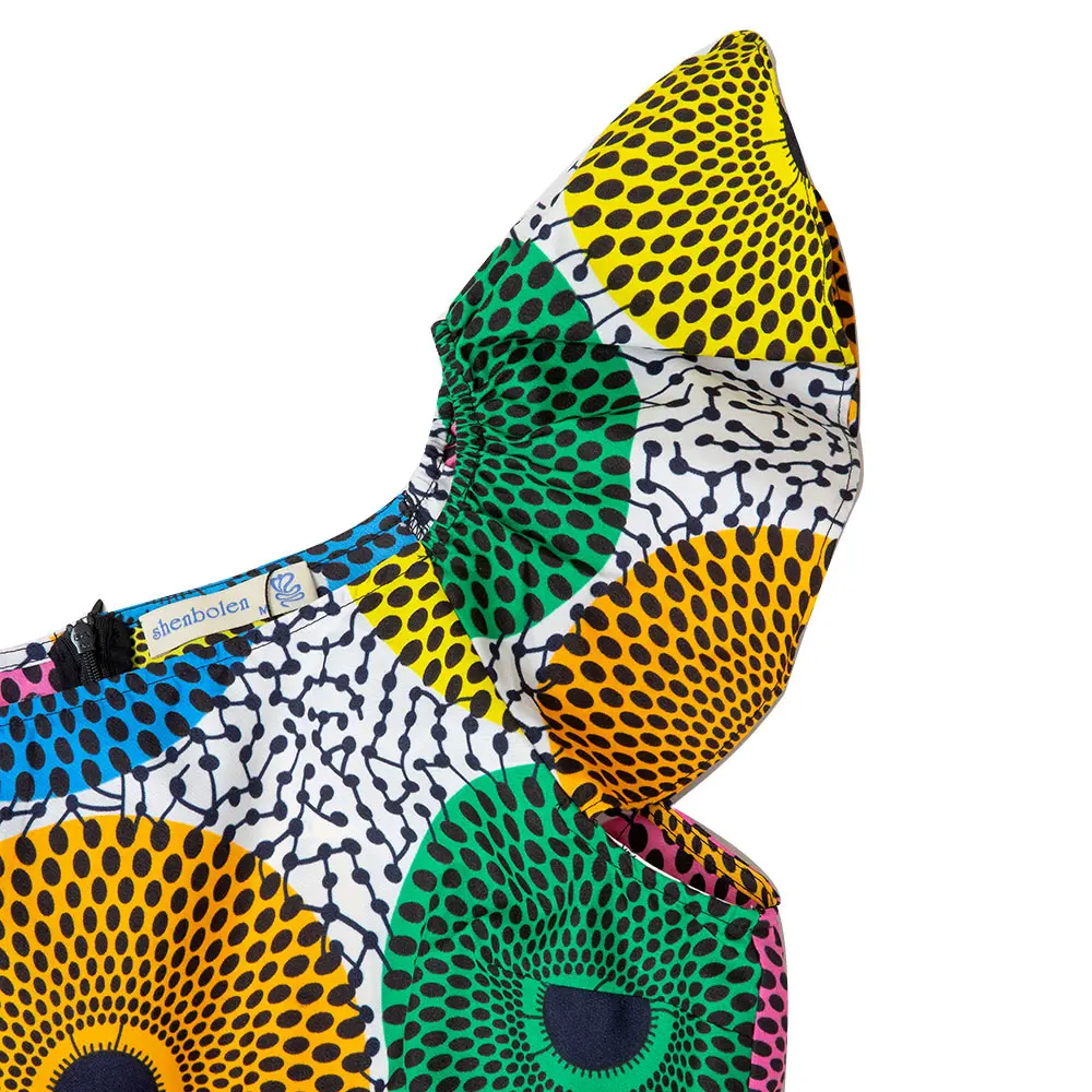 African Blouse For Women Fashion Print Wax African Traditional Clothing Women Ankara Print African Summer Shirt