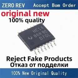 10-50 pces 100% novo sn74hc14pwr 74hc14 hc14 sn74hc04pwr 74hc04 hc04 sn74lvc74apwr lc74 TSSOP-14 tssop14 chips ic