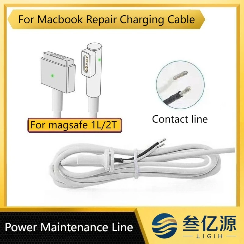 Cable de Carga de Repuesto TPE para Mag 1/2 para MacBook Air/Pro 45W 60W 85W, MacBook Pro 13 15 17 pulgadas, MacBook Air 13 pulgadas