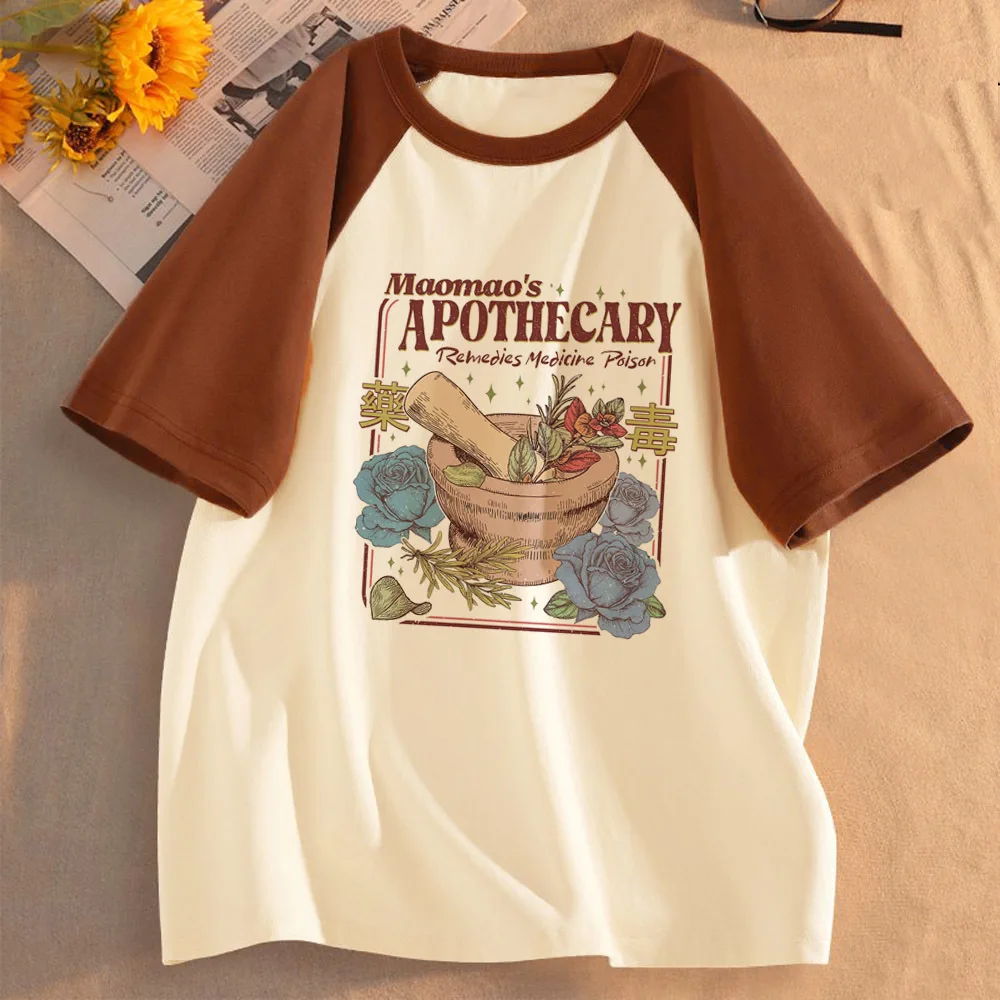 Apothecary Diaries t-shirt femme korean fashion gothic scene  shirt 80s kawaii gyaru y2k