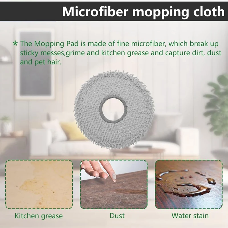 Accessoires pour aspirateur robot Ecovacs Deebot T30S, brosse latérale principale, filtre Hepa, vadrouille, gril, sac à poussière