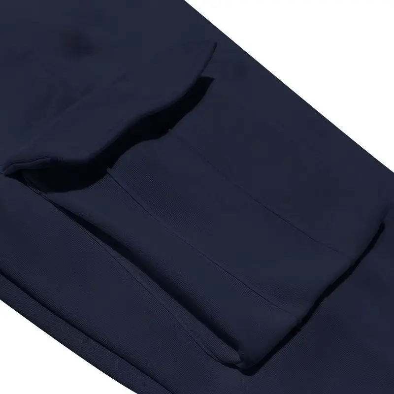 Men's Thickened Hoodie Set Belted Autumn Winter Warm Zipper Hooded Sweatshirt New Arrival Comfortable Streetwear Ensemble