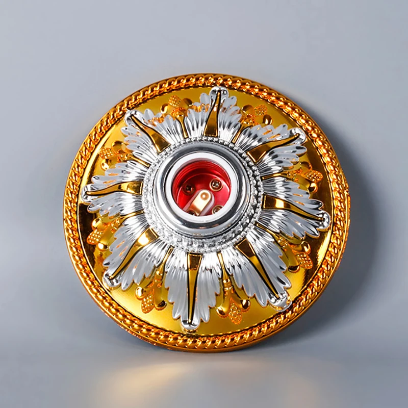 Support de Lampe Suspendue Coloré, Vis Ronde, 1 Pièce