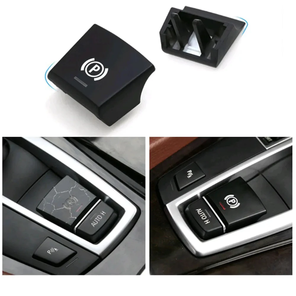 

Car Electronic Handbrake P Button Switch Cover Parts for BMW 5 7 F01 F02 F07 F10 F11 F18 F30 520 523 730 2009-2017 61312822518