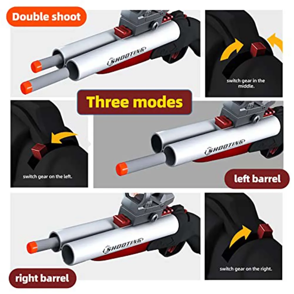 Shell Ejection Soft Bullet Shotgun For Kids TK Toys Dropshipping