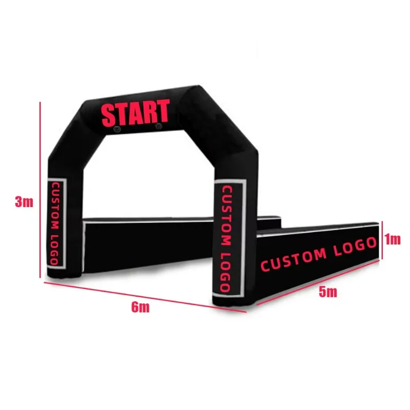 3-10M Outdoor   Advertising Inflatable Arch Bicycle Inflatable Starting Line Arch For Competition Events