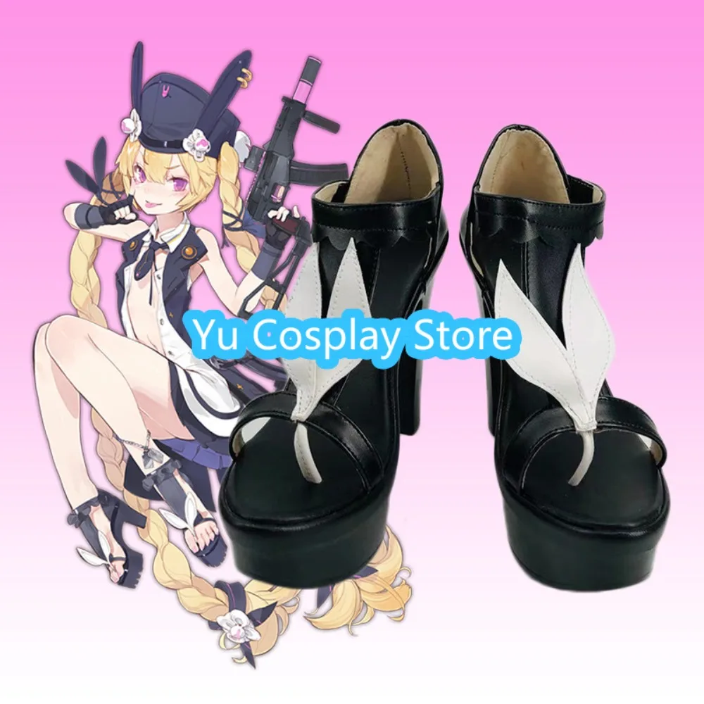 

Yu Cosplay Store Girls' Frontline Cosplay Shoes Anime Cosplay Shoes Boots Halloween Costumes Props