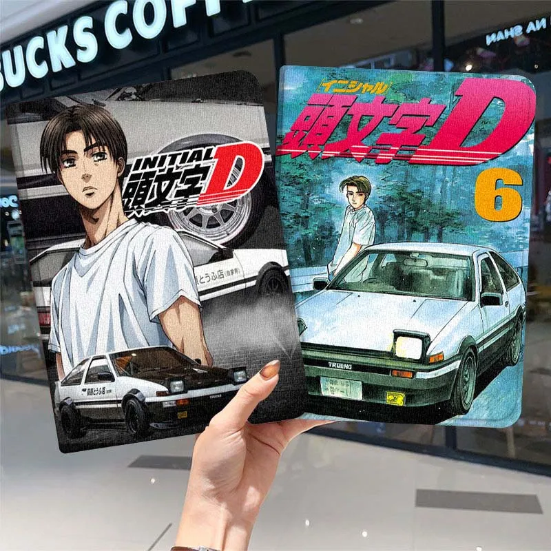 

Initial D Anime Pattern Tablet Case For Samsung Galaxy Tab A A7 A8 A9 A11 S6 S11 Lite Plus 10.1 10.4 10.5 Inch