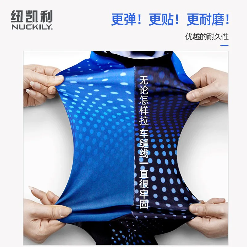 NUCKILY Triathlon Sleeveless Competition Suit, Cycling Suit Running Swimsuit Sleeveless onesie Men's view 3