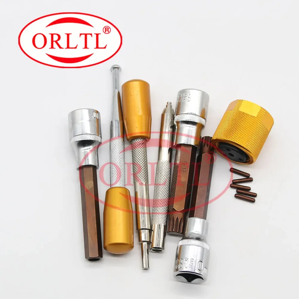 ORLTL Common Rail Injector Valve Removal Tool Set of 8 pcs for Bosch INJECTOR