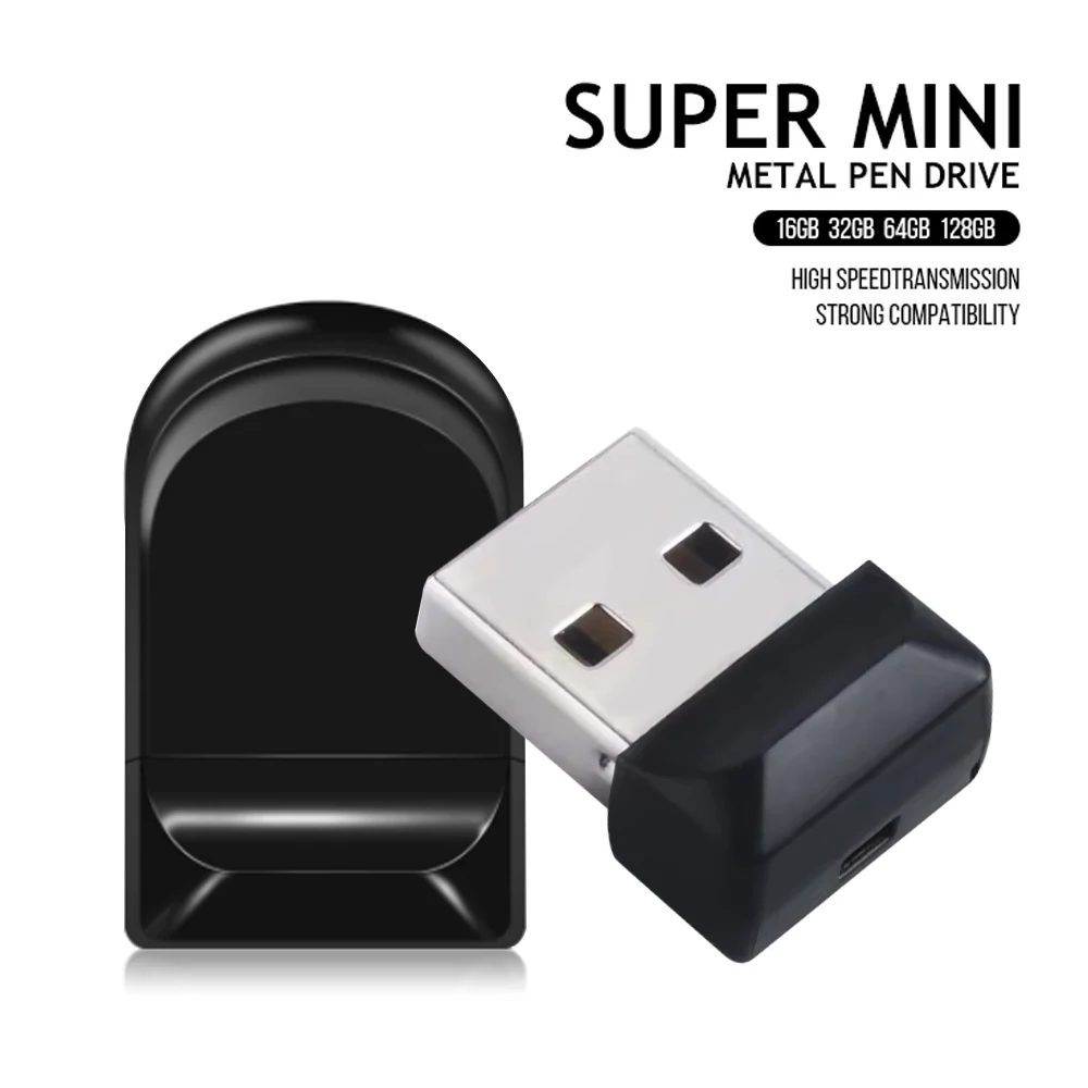 

64 ГБ Super Mini USB 128 ГБ 32 ГБ 16 ГБ 8 ГБ Реальная емкость USB 2.0 Память Водонепроницаемый Pendrive clé USB Thumbdrive Флэш-накопитель