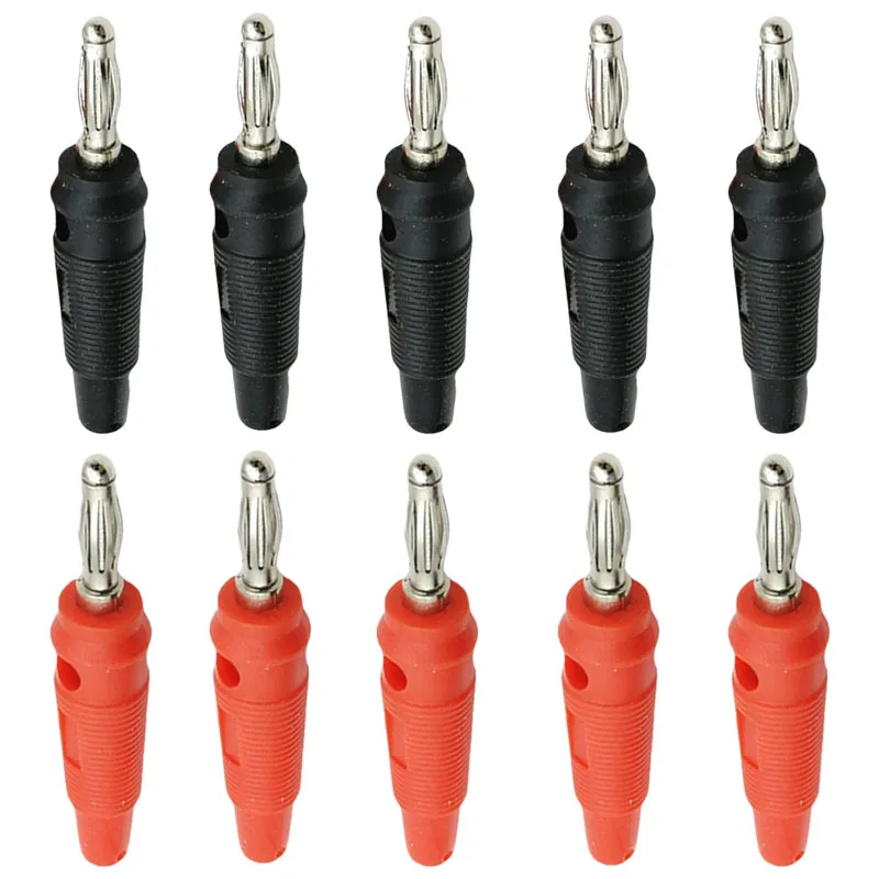 10Pcs 4Mm Banana Pl… - image