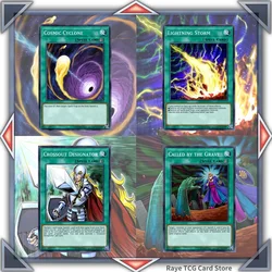 Diy Ygo Populaire Meta-Magische Kaart Genoemd Door Het Graf Crossout-Aanduiding Yugioh-Kaartspel Eenvoudig Spel Niet Origineel Meesterduel