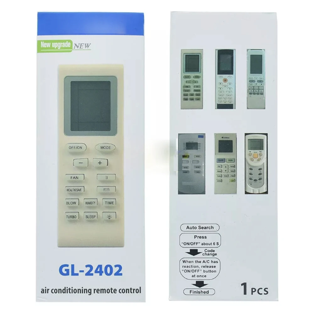 

New GL-2402 Universal For Gree Air Conditioner Remote YAP1F YAA1FB YACIFB YT1F YS1F YB1F