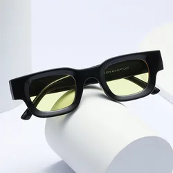 Fashion Rectangle Shape Men Sunglasses European American UV Protection Sun Glasses Designer Travelling Female Sunglass