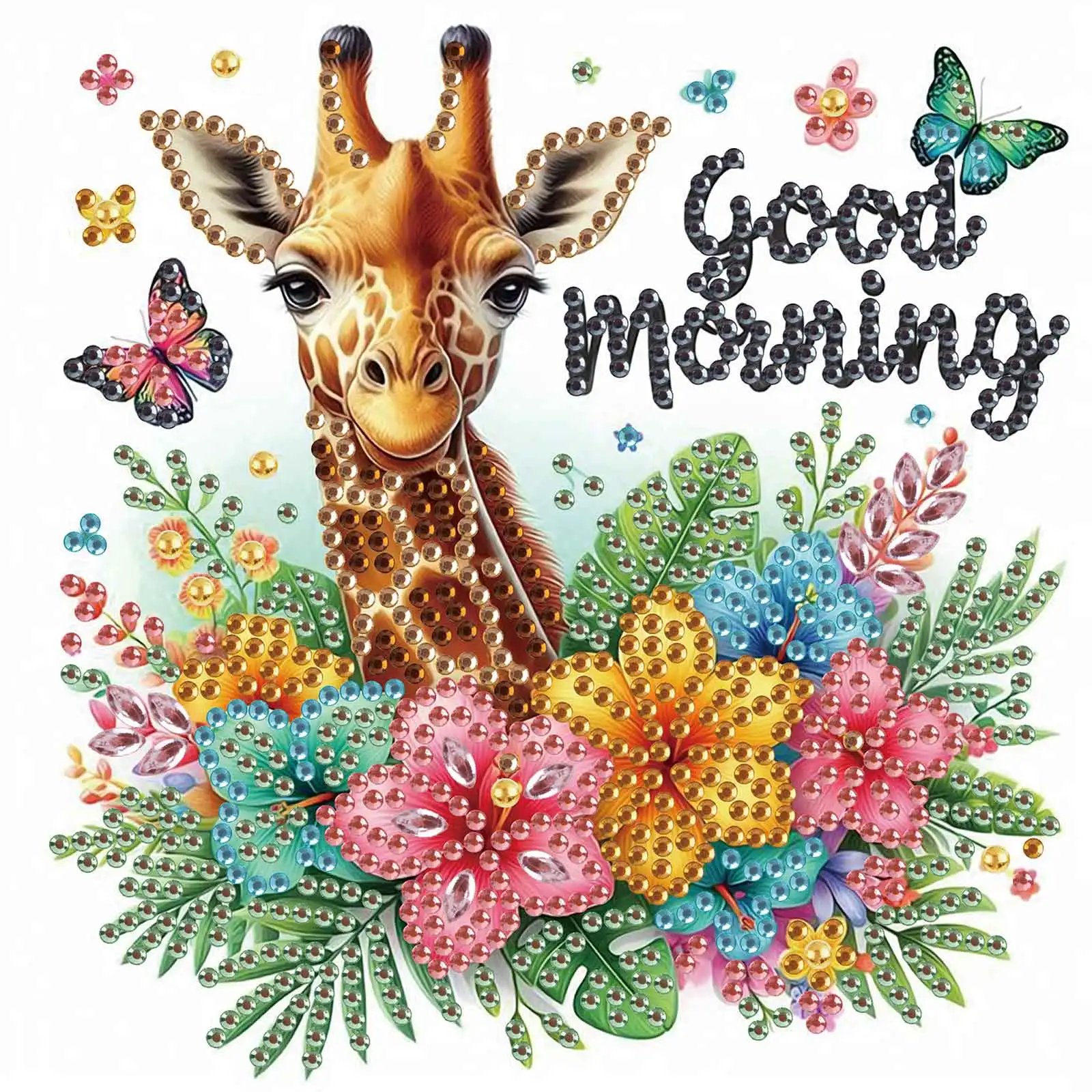 

Жираф специальной формы, набор для рисования бриллиантами для взрослых начинающих, набор специальной формы с кристаллами и бриллиантами для украшения стен дома, подарок
