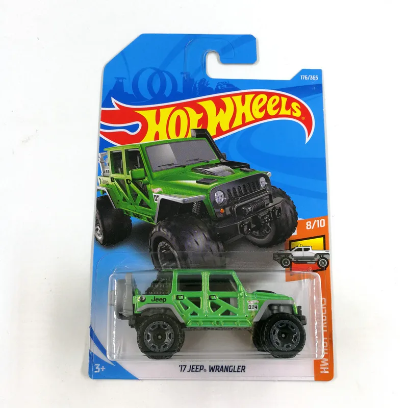 2018-176 HOT WHEELS 1:64 17 JEEP WRANGLER diecast car model gifts