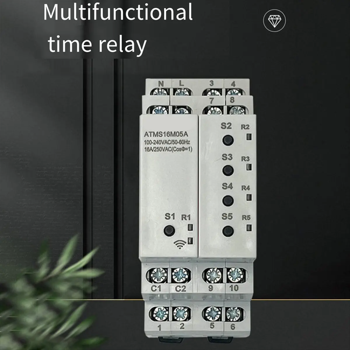 Special Offer-Intelligent Wireless Remote Control Timer ATMS16M05A Mobile Phone Rail Timing Switch