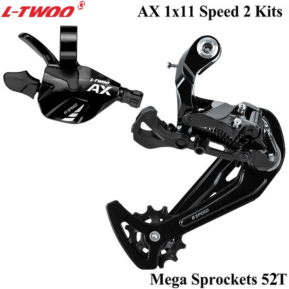 LTWOO-palanca de cambio de marchas para bicicleta de montaña, desviador trasero, Cassette Compatible con SRAM SHIMANO, 1x11, 11V, 46T, 50T, 52T