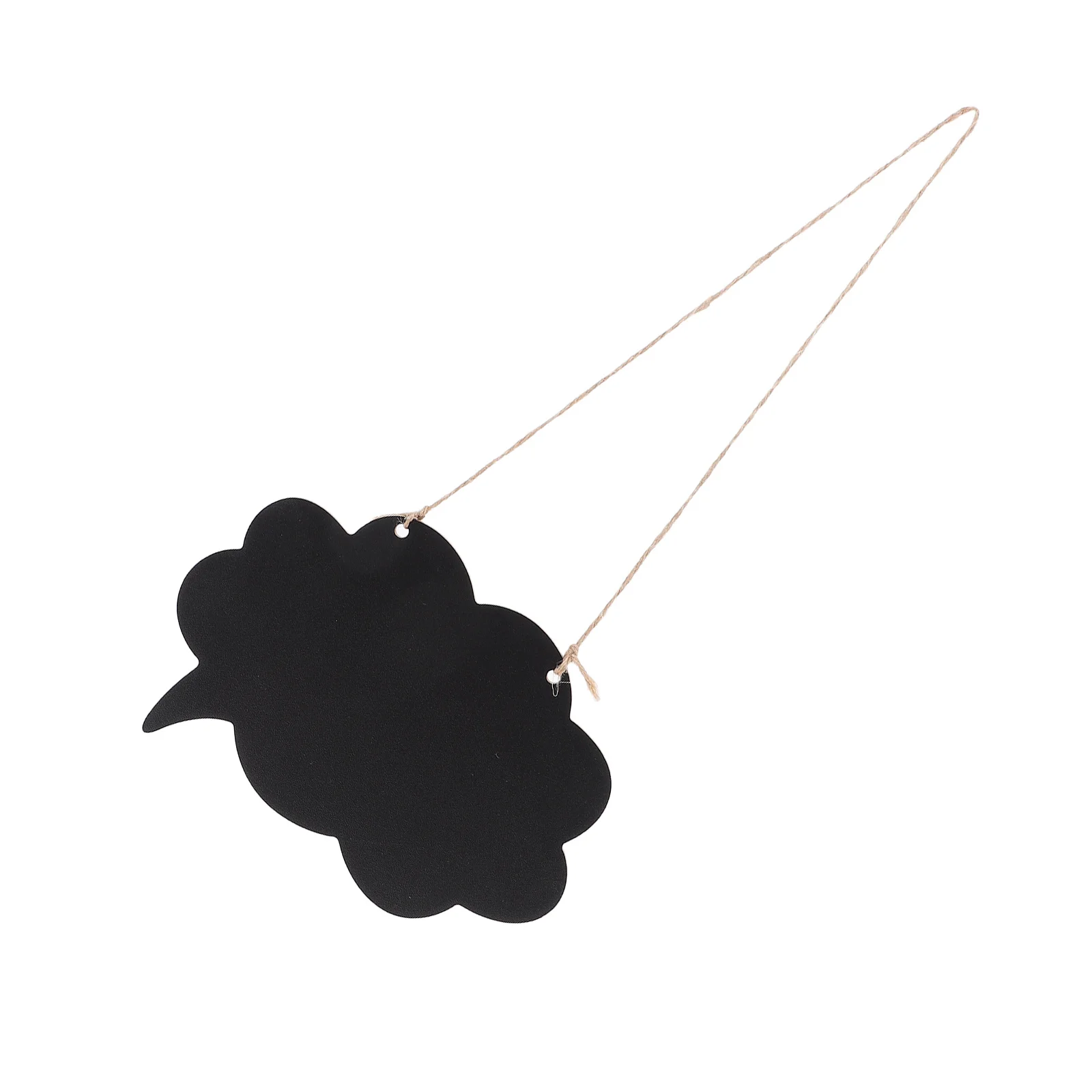 

3Pcs Hanging Small Chalkboard Double Sided Wooden Chalk Signs Erasable Message Boards for Home Cafe Wedding Office Decoration