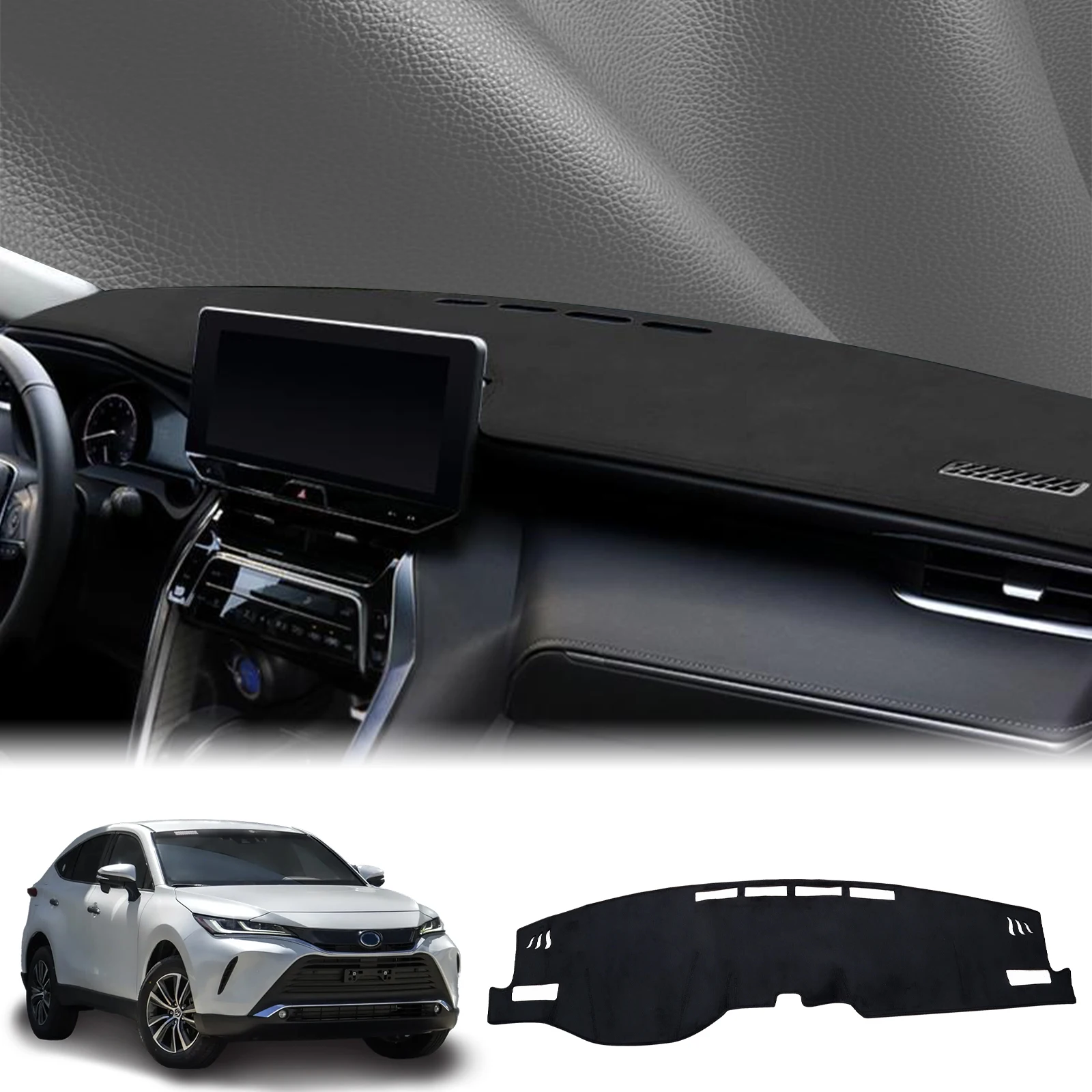 

fit for Toyota Harrier XU80 Venza 2020 2021 2022-2025 Dashmat Dashboard Cover Pad DashMat Sunshade Protective Carpet Accessories