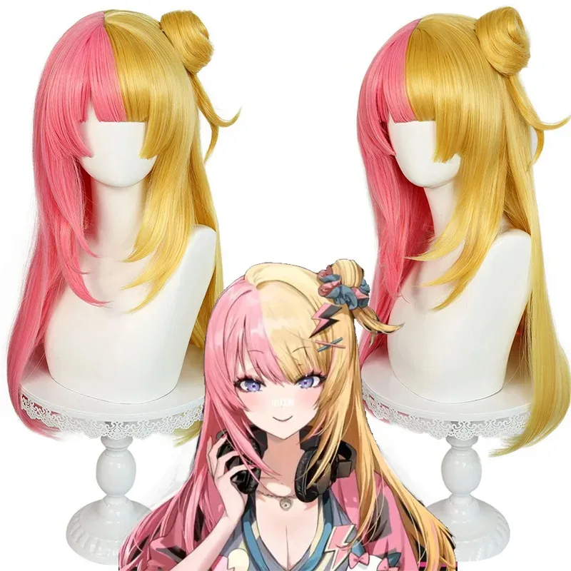 Vtuber NIJISANJI EN XSOLEIL Kotoka Torahime 코스프레 가발 애니메이션 가상 쿨 슈트 소녀 유니폼 자켓 스커트 Luxiem 코스프레 의상