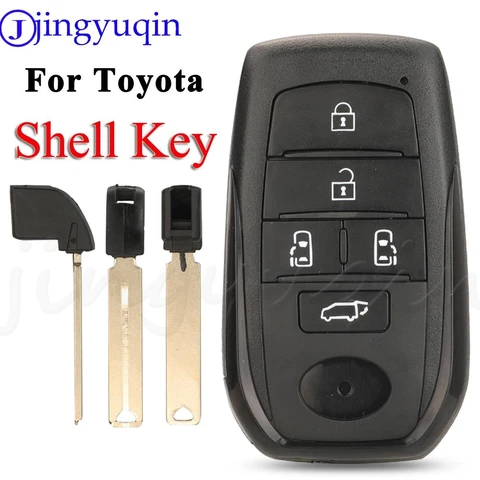 Jingyuqin 5 кнопок Xhorse VVDI XM38 Smart Key Shell XSTO20EN Универсальный FENT.T для Toyota с корпусом ключа
