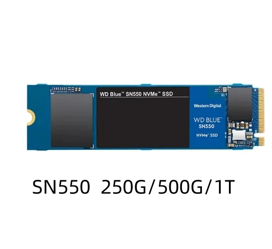 

(Новый оригинальный) SN550 250G/500G/1T SSD твердотельный накопитель M.2 интерфейс синий SN550 NVMe