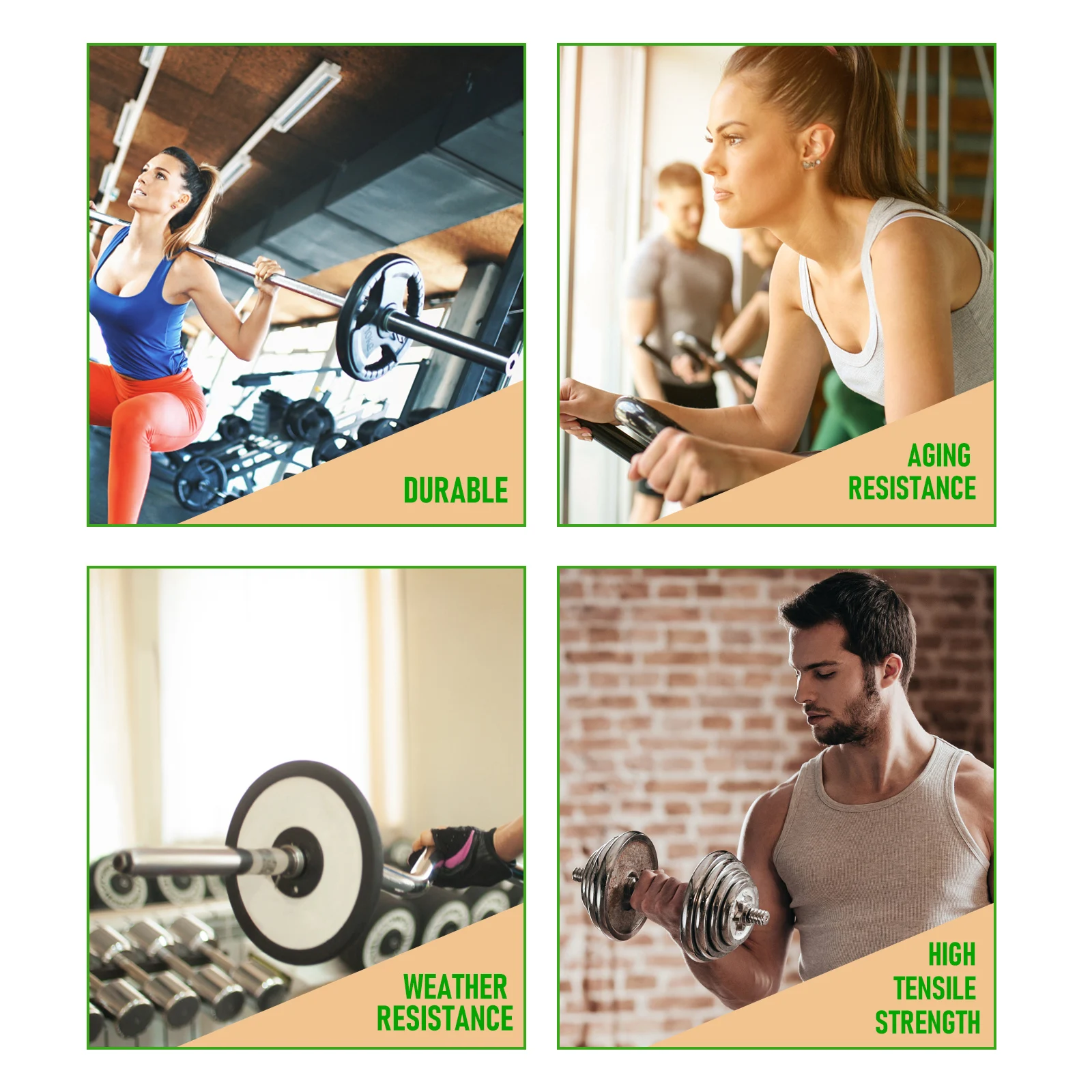 

Barbell Handle Grip Black Flat Dumbbell Handlebar Cover Anti-Skid End Cap for Gym Weight Rod Safety PP Plastic Accessory