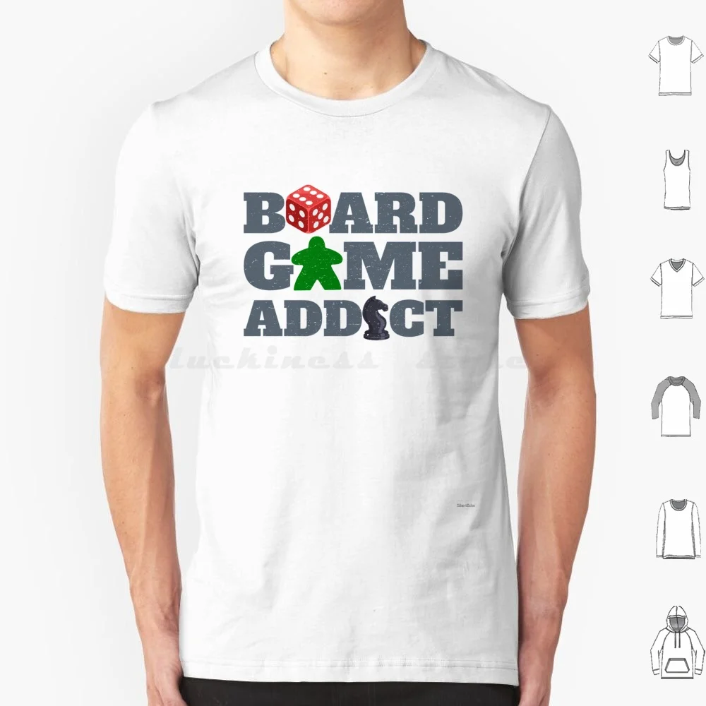 Juego de mesa Addict Board entusiastas del juego camiseta hombres mujeres niños 6xl Silentecho juegos de mesa Scythe Active Mind Foamcore