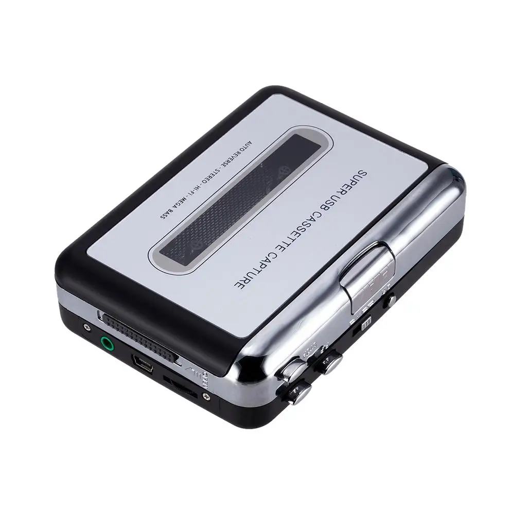 Portable USB Cassette Player Audio Tape-to-mp3 Converter Music Equipment for Home and Computer