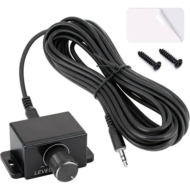 3.5Mm Jack Port Remote Bass Knob Control Kit Universal For RP RP-M Series Amplifiers Replacement Part