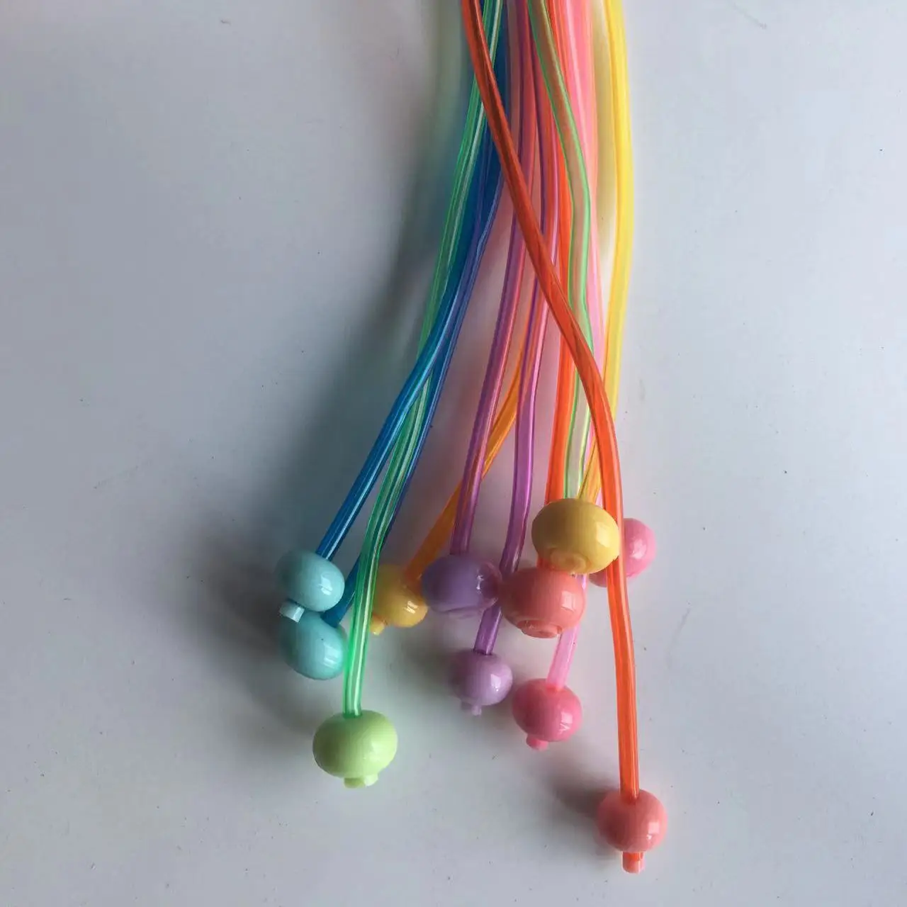 12 قطعة/المجموعة الملونة البلاستيك أنبوب مرن الأفغانية تونسي السجاد الكروشيه السنانير النسيج الإبر 120 سنتيمتر الحياكة أداة سترة الإبر #4