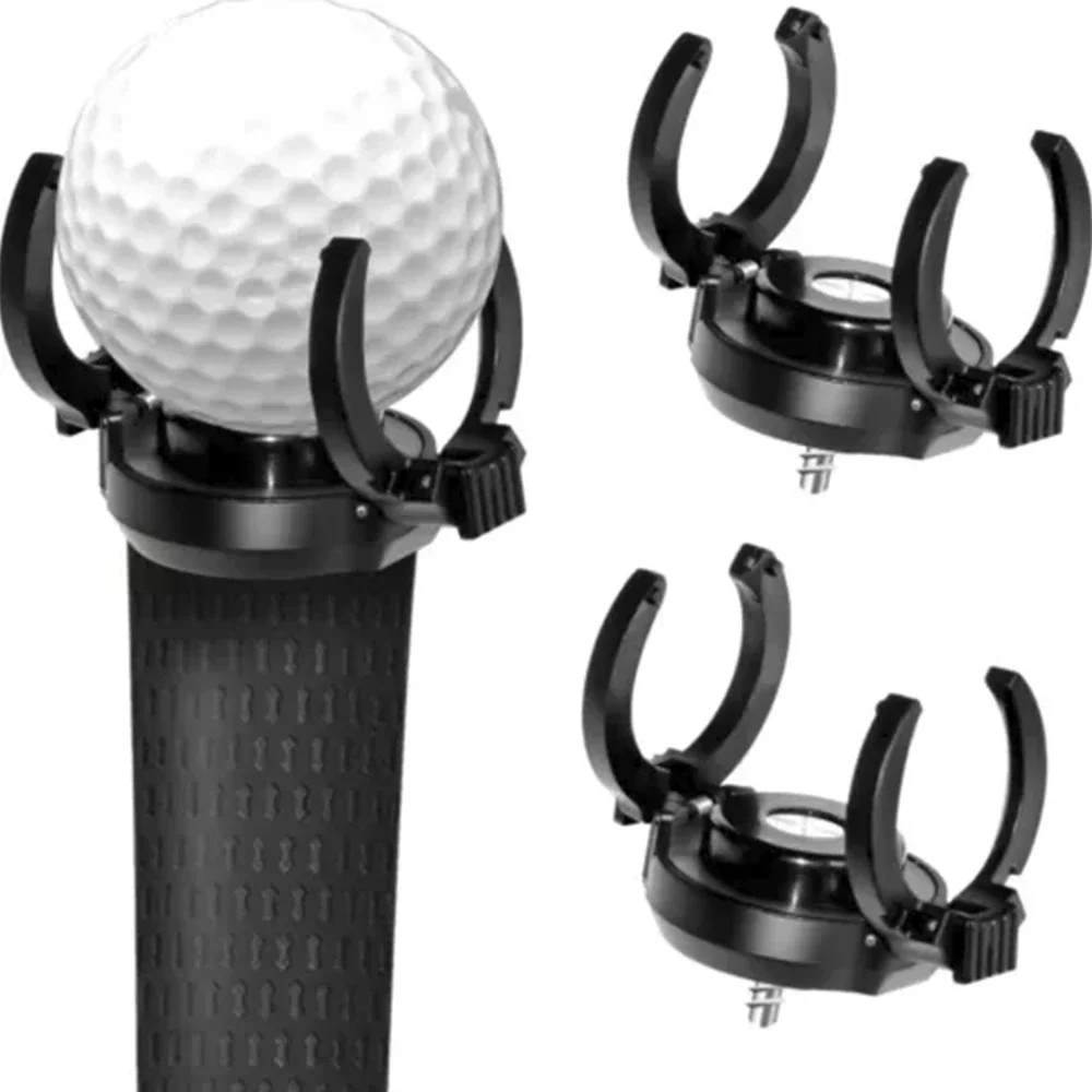 

2-х шт. магнитный инструмент для захвата мяча для гольфа, черный инструмент для захвата мяча для гольфа, ввинчивающийся захват мяча для гольфа для конец клюшки, тренировки игроков в гольф