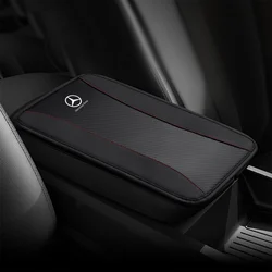 Car Armrest Box Pad Memory Foam Center Console Arm Rest Protector Cover For Mercedes Benz A B R Class W204 W251 W46 Accessories