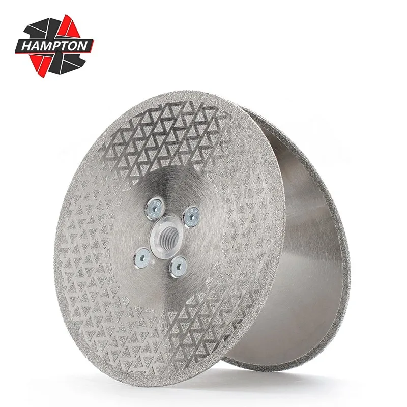 

Saw Blade M14 100-150mm Electroplated Diamond Saw Blade Galvanized Diamond Cutting Grinding Disc For Marble Granite Ceramic