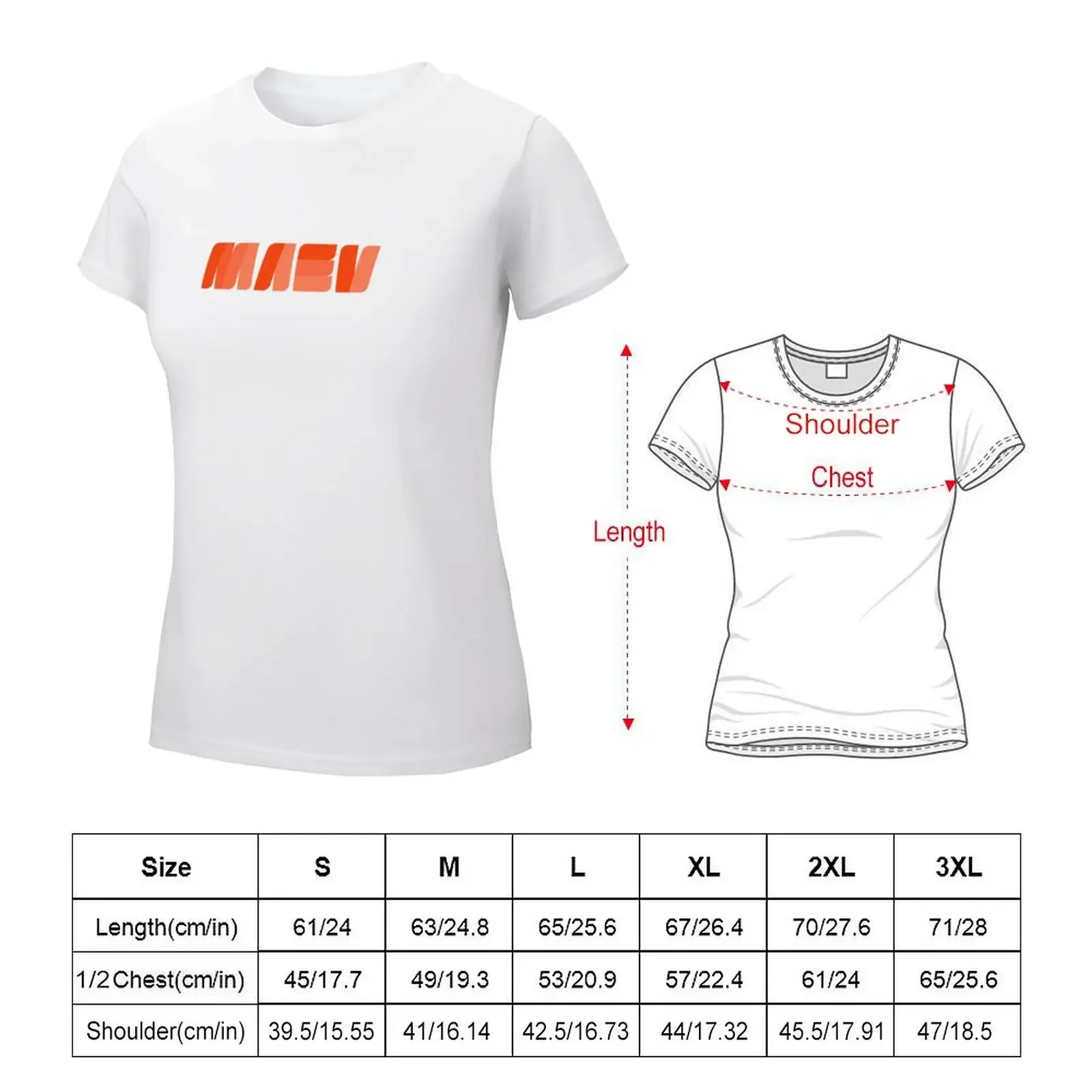 MAEV - Brooklyn, NY T-shirt hippie clothes summer tops kawaii clothes workout shirts for Women