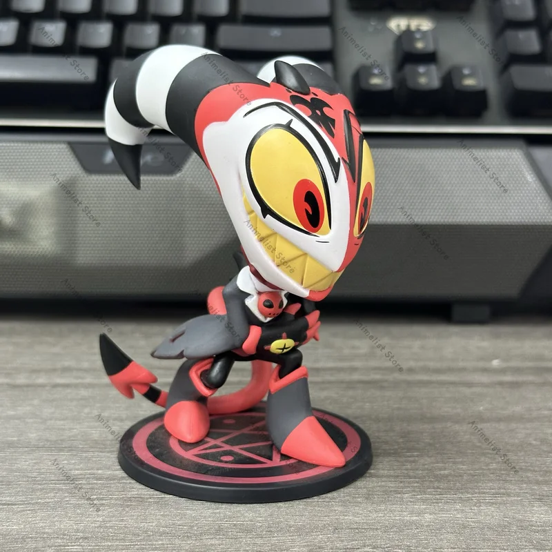 Figurka Youtooz Hazbin Hotel Alastor, figurka akcji z gry, uszkodzony produkt, luzem, nadwyżka produkcyjna, zabawka kolekcjonerska, model, lalka na biurko, prezent.