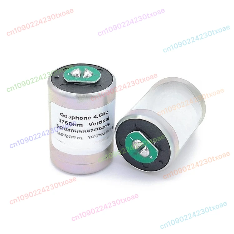 1Pcs 4.5Hz Geophone Seismic Sensor Detector For Earthquake Monitoring Vibration Detection Geological Survey