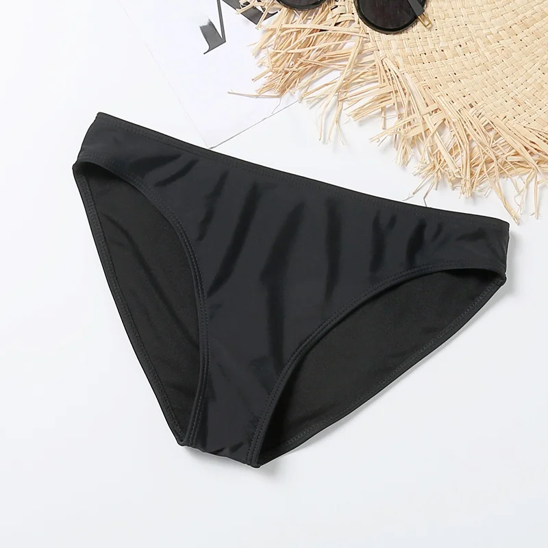 Women's Bikini Bottom  Pants Quick Dry Thermal Swimming Underwear Anti Exposure Base Layer Swimwear Sport Fitness