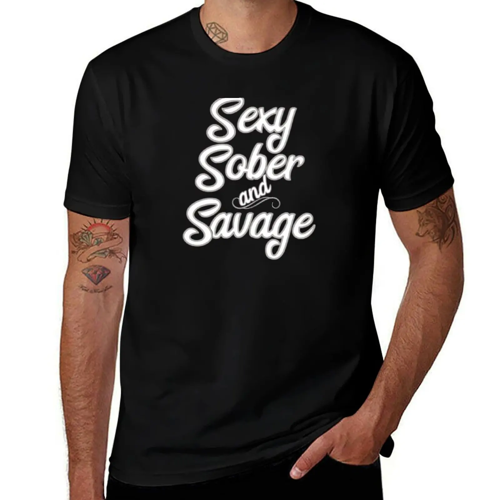 

Sexy, Sober and Savage T-Shirt g man t shirts for men t shirts with prints man t shirts graphic T-Shirt
