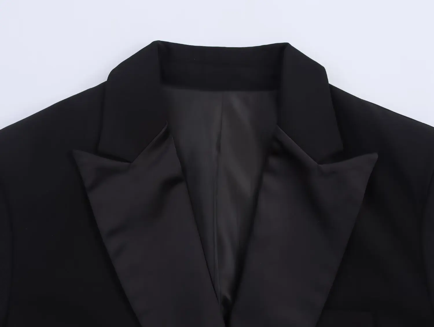 2025 spring and summer new commuter loose casual fashion suit lapel loose double-breasted suit jacket