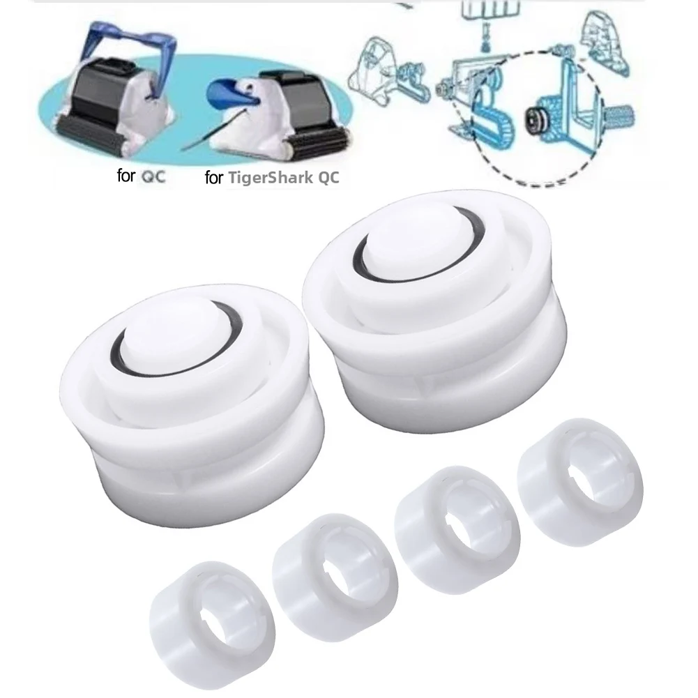 

Новые роликовые подшипники-направляющие RCX26000 RCX26001 для робота-пылесоса TigerShark: запасные части для плавной работы